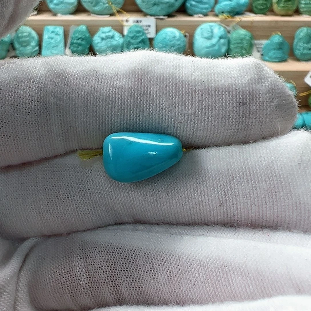 未镶嵌绿松石随形8.5mm