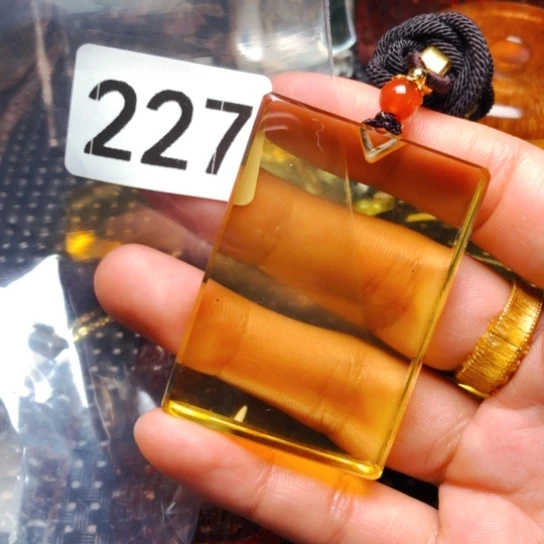 大***砖未镶嵌颈饰水晶吊坠