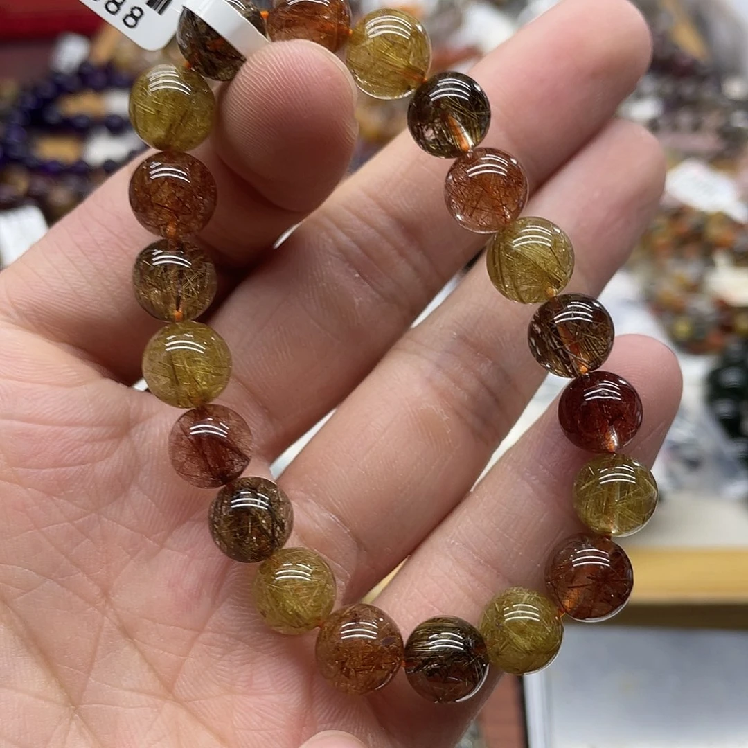 未镶嵌水晶手链天然