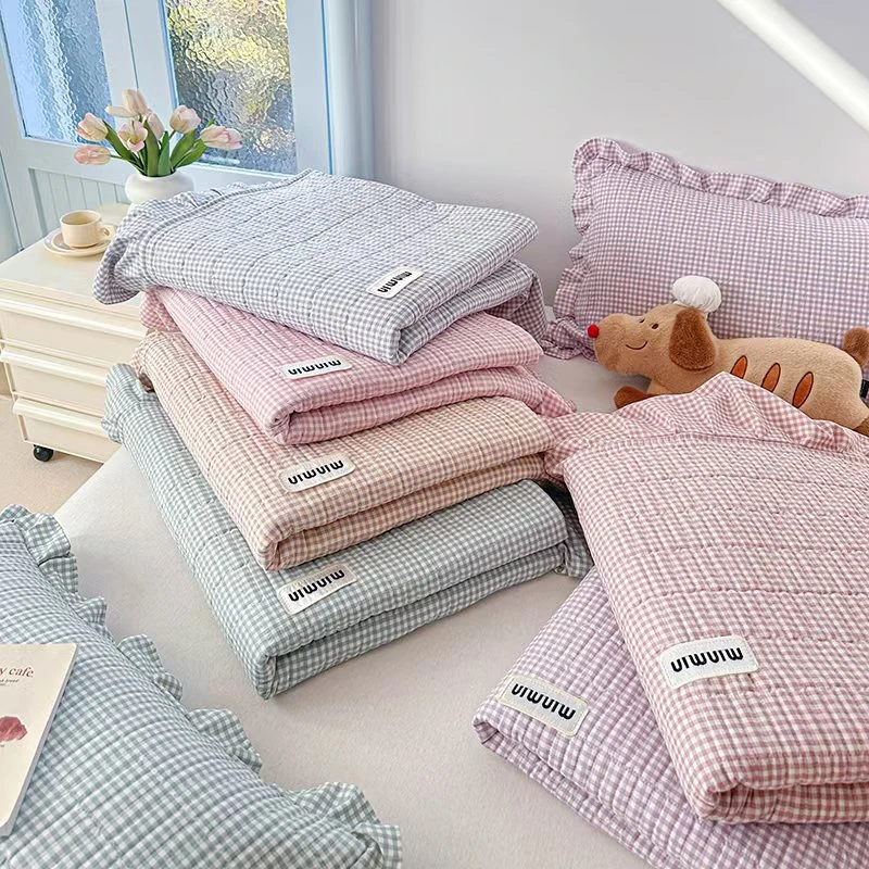 2025年新品针织斜纹棉床裙