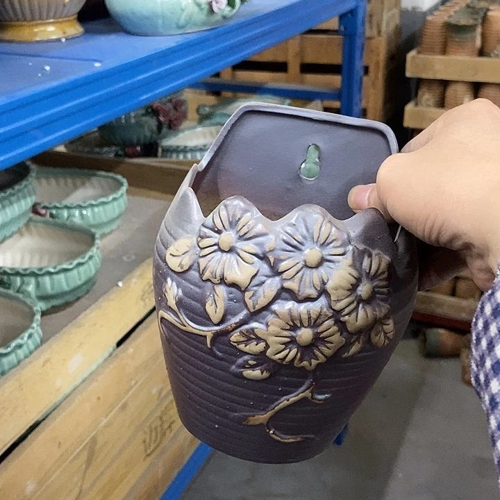 花盆单场满9.9发货11.5×8×14.5壁挂盆