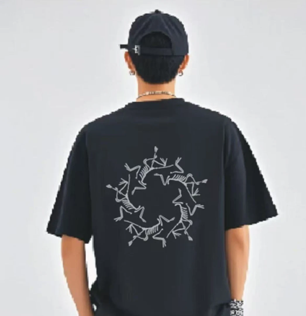 万花筒短袖运动潮流 001