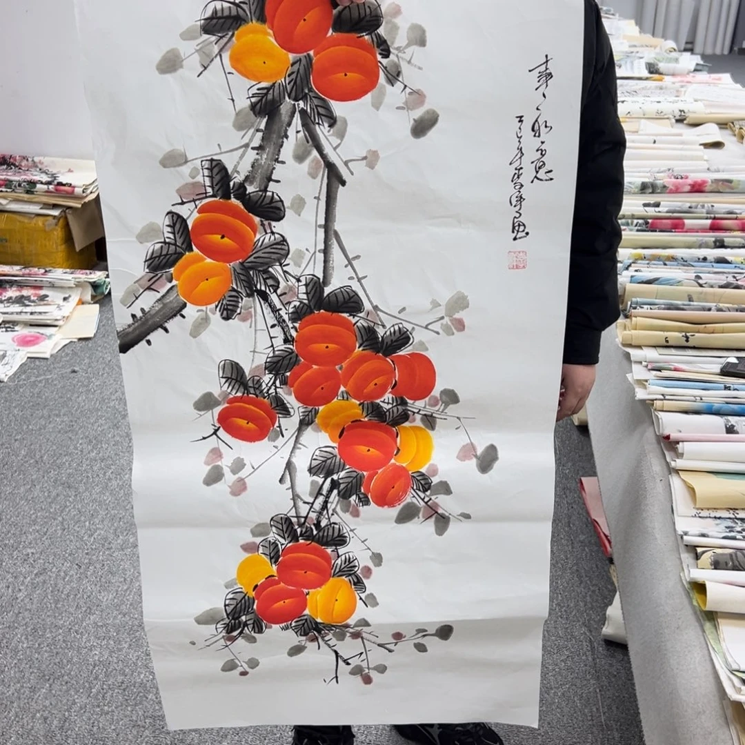 国画卖字画的小老板