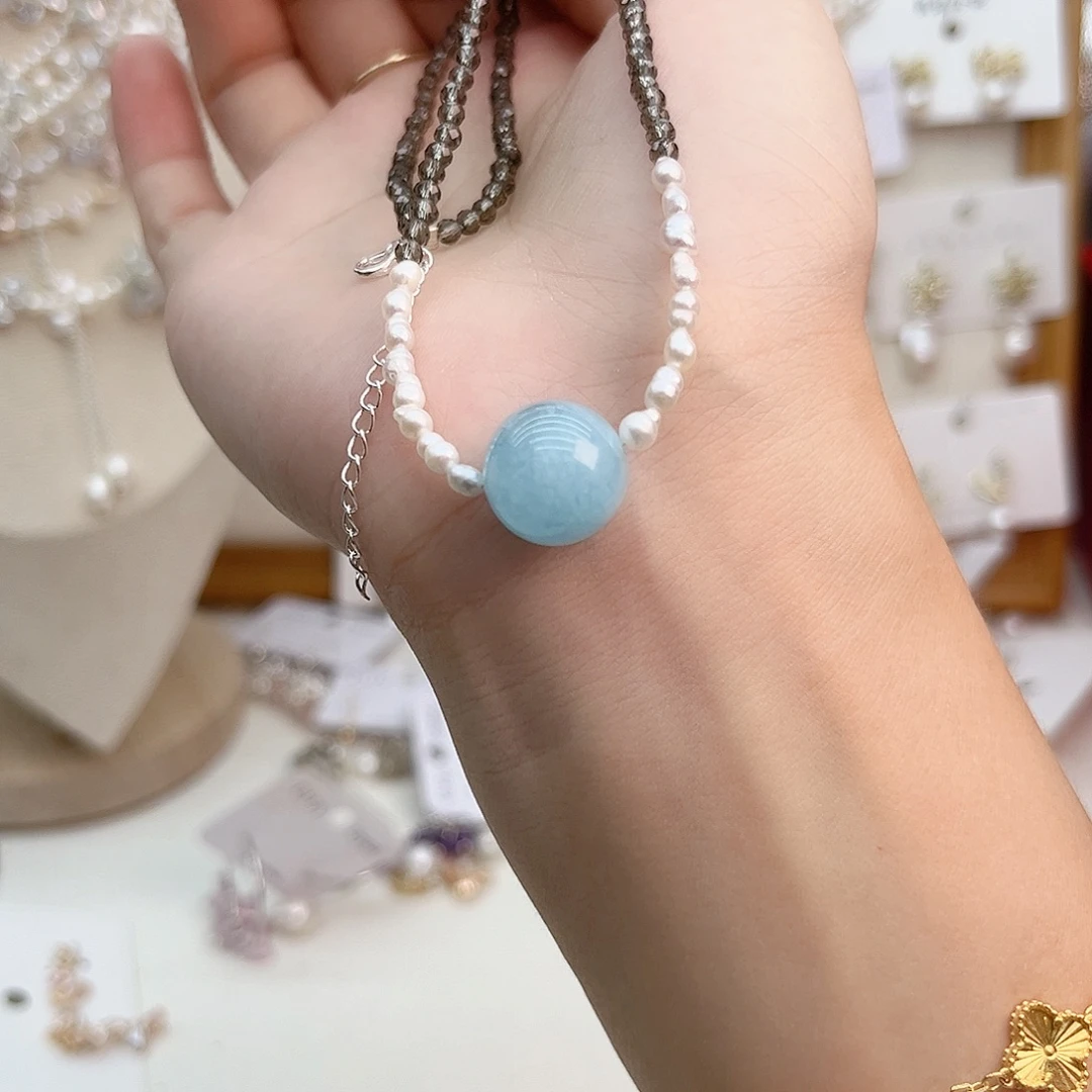 颈饰未镶嵌淡水珍珠