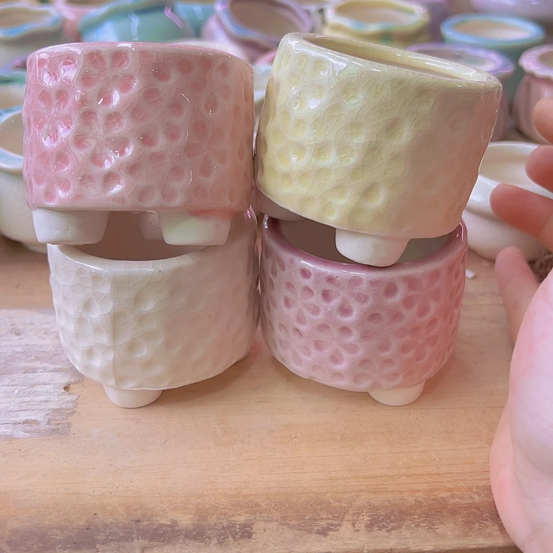 陶瓷花盆当场满12包邮