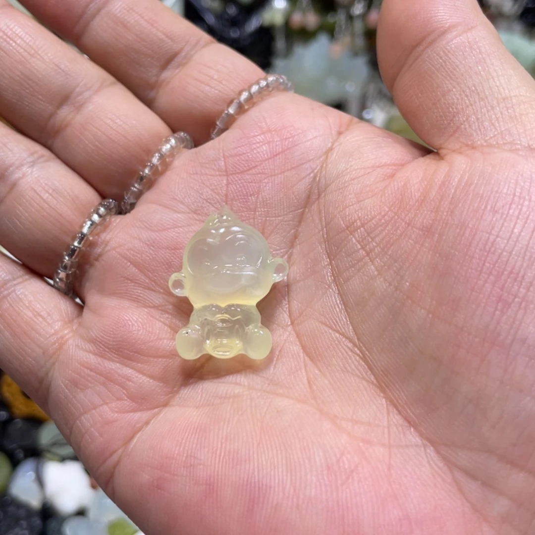 【闪购商品】岫玉颈饰未镶嵌穷****.21吊坠