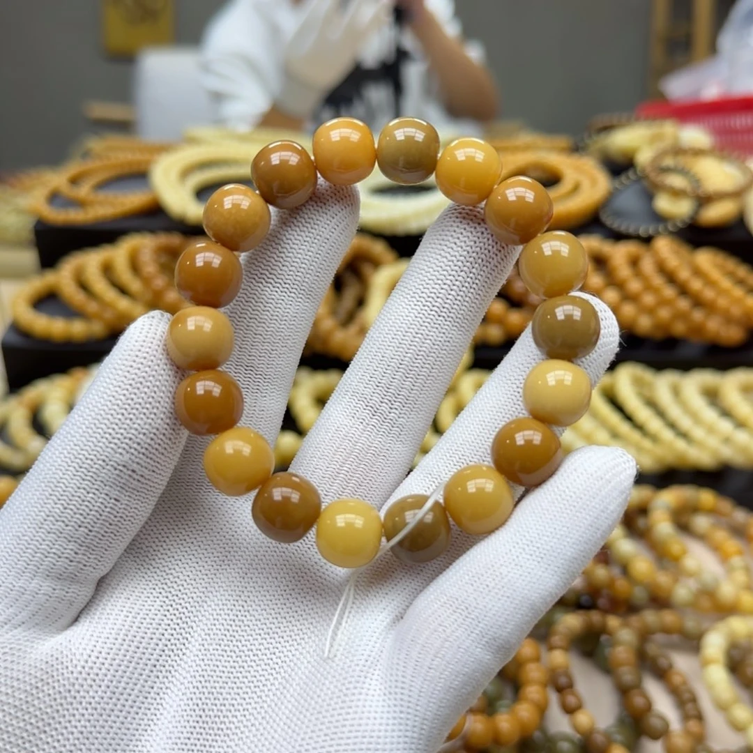 手串菩提根/象牙果13珑珠 11年 精工