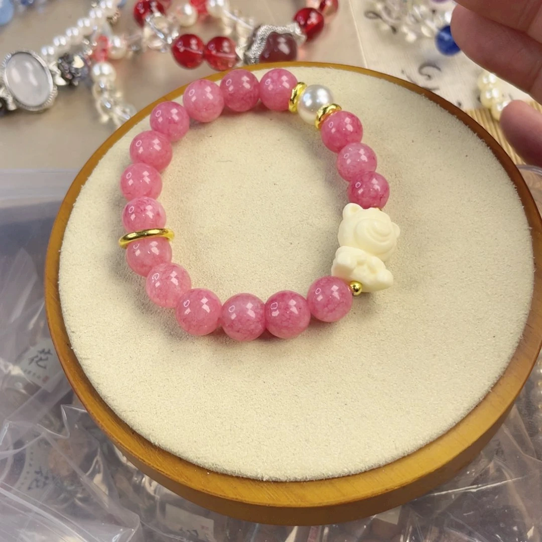 南红玛瑙手饰银S925镀金镶嵌