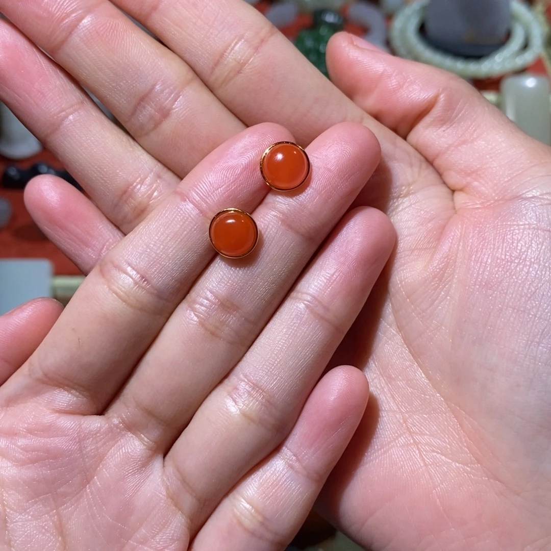 南红玛瑙未镶嵌颈饰