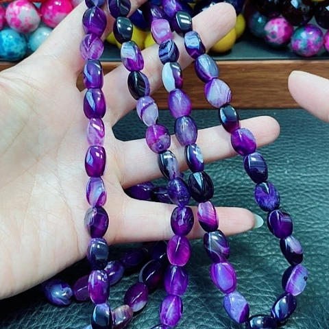 玛瑙未镶嵌手饰紫俱来