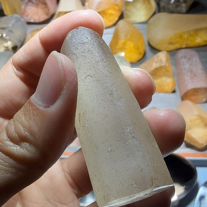 水晶未镶嵌珠宝半成品