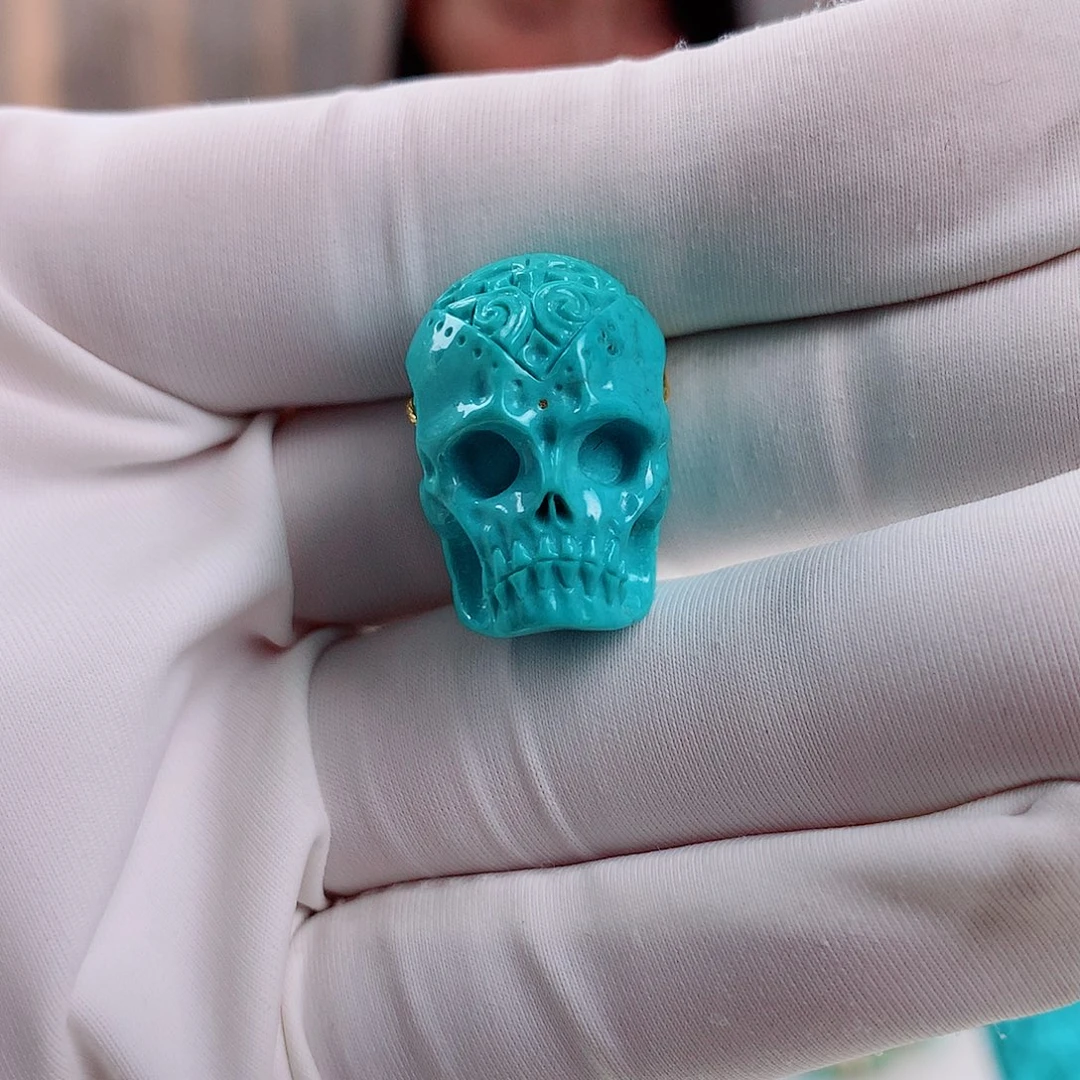 绿松石未镶嵌珠宝奇石