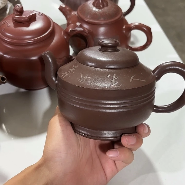 茶壶紫砂老厂紫砂壶一件？