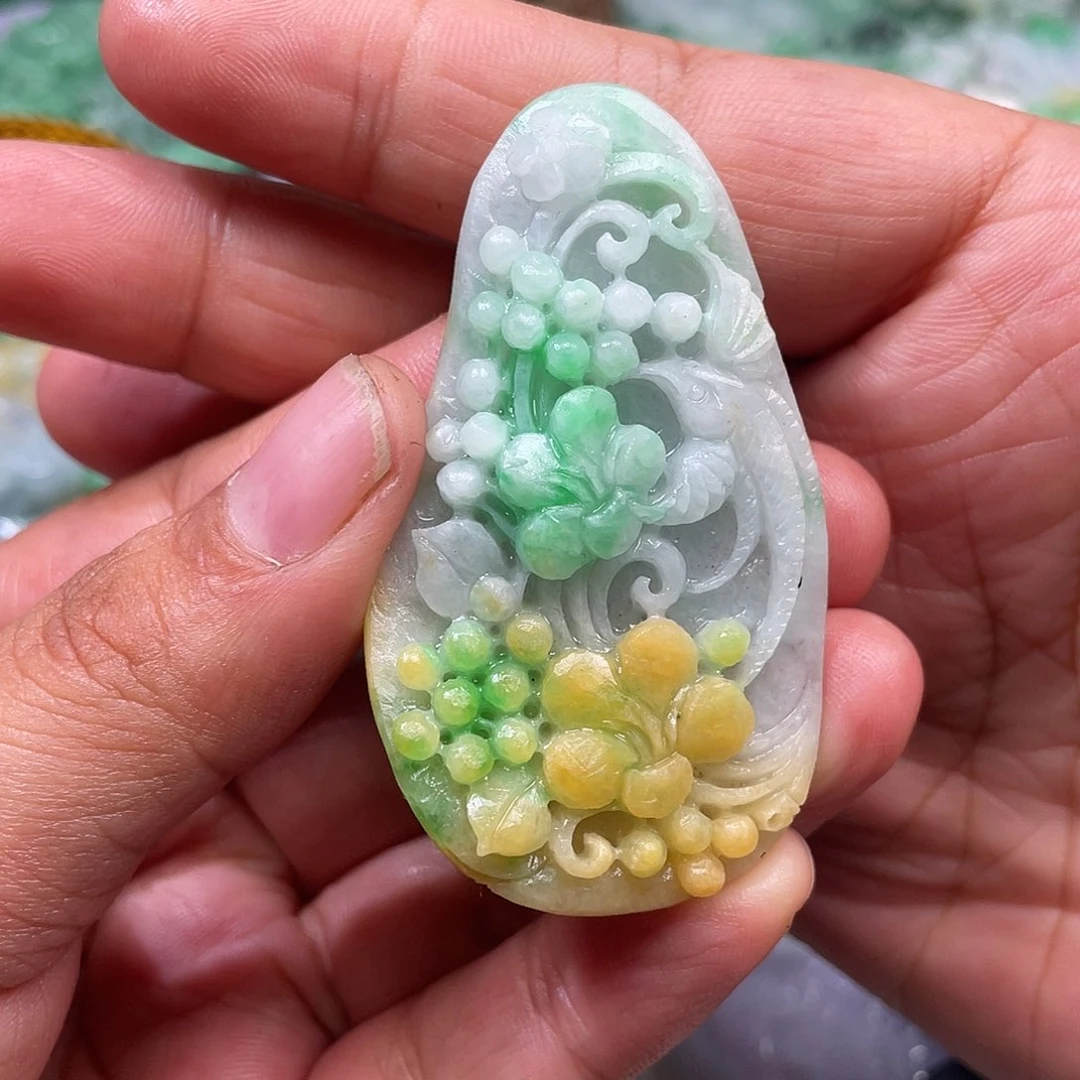 未镶嵌定制翡翠翡玉缘翡翠