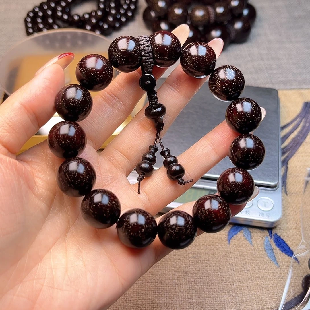 檀香紫檀（小叶紫檀）1.5 15颗满天星