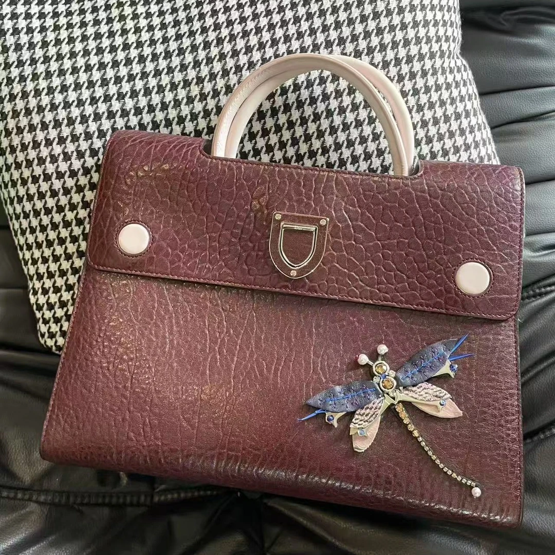 99新 DIOR/迪奥 奢品阁/迪奥蜻蜓盾牌包