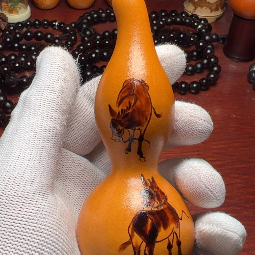 苦***年中华本地手捻葫芦