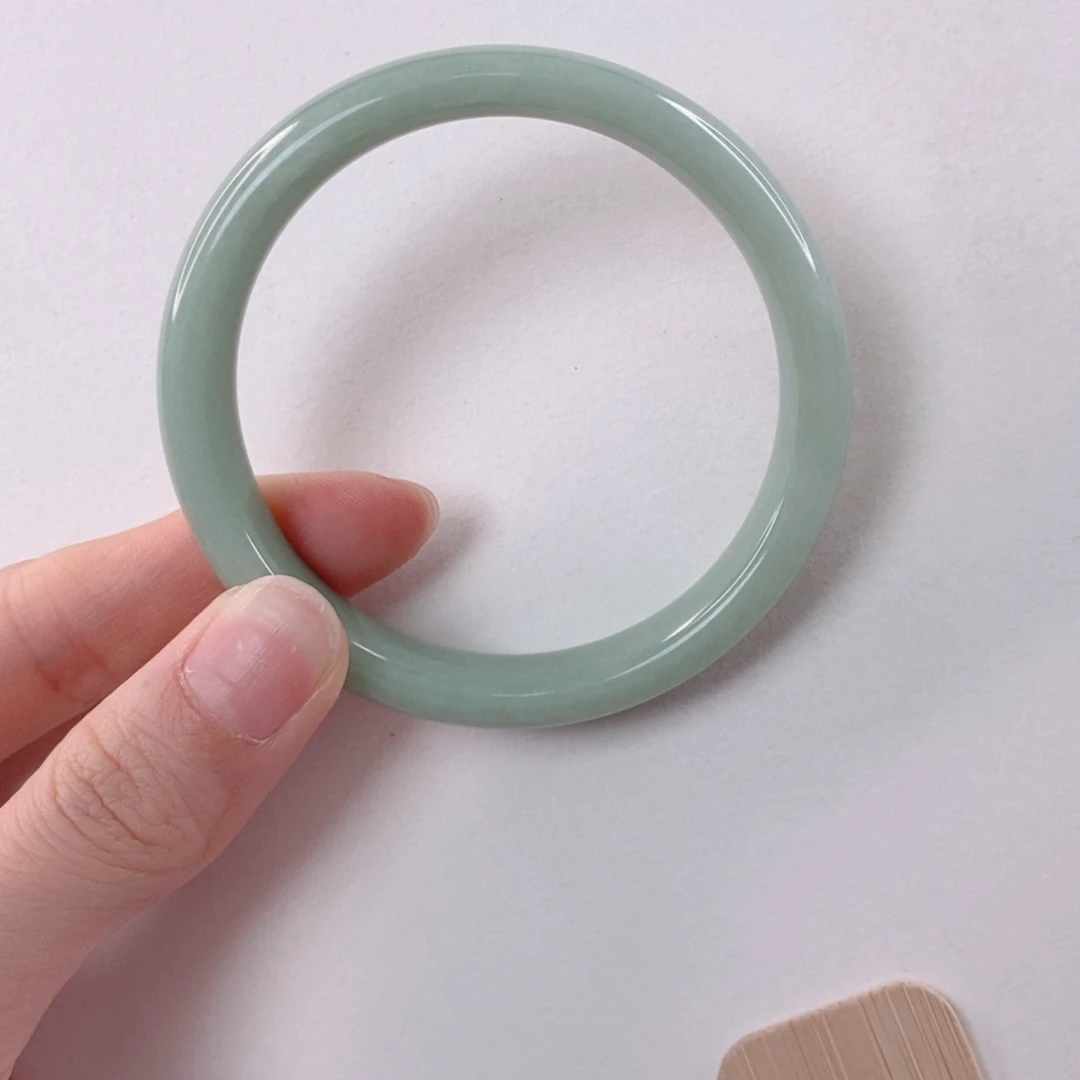 蓝田玉（蛇纹石化大理石玉）手镯未镶嵌๓****