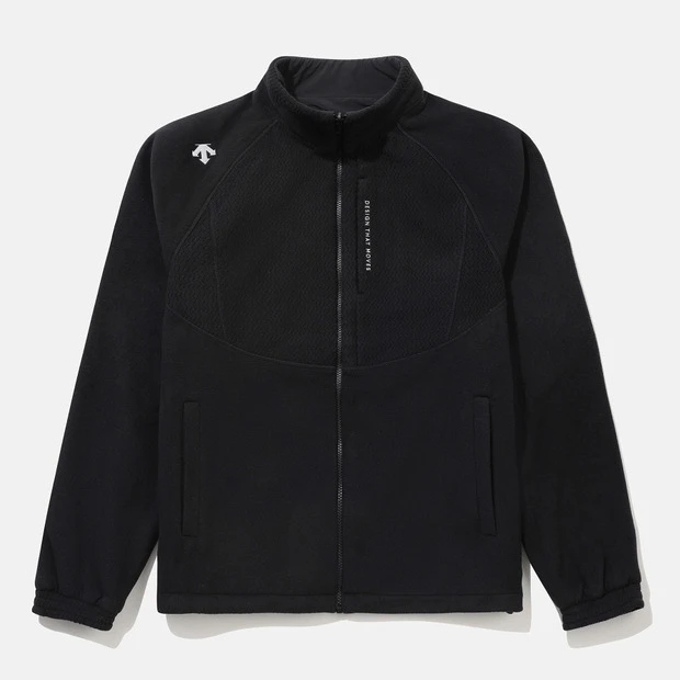 DESCENTE/迪桑特25秋冬新款两面穿立领抓绒行政夹克