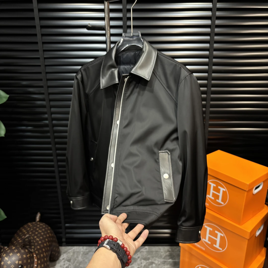 【清澈男装轻奢出品】K3527/QING/高端欧货百搭羽绒服