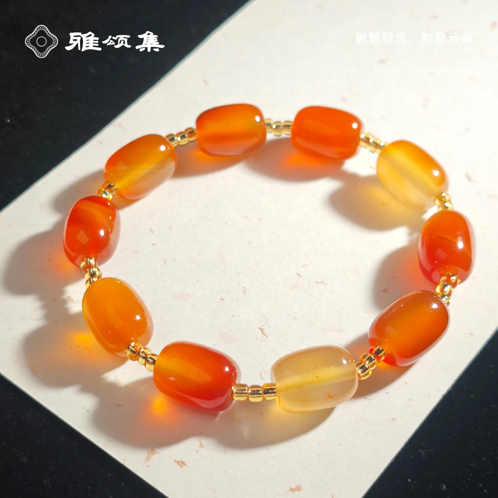 雅颂集天然玛瑙随行单圈设计款10m+