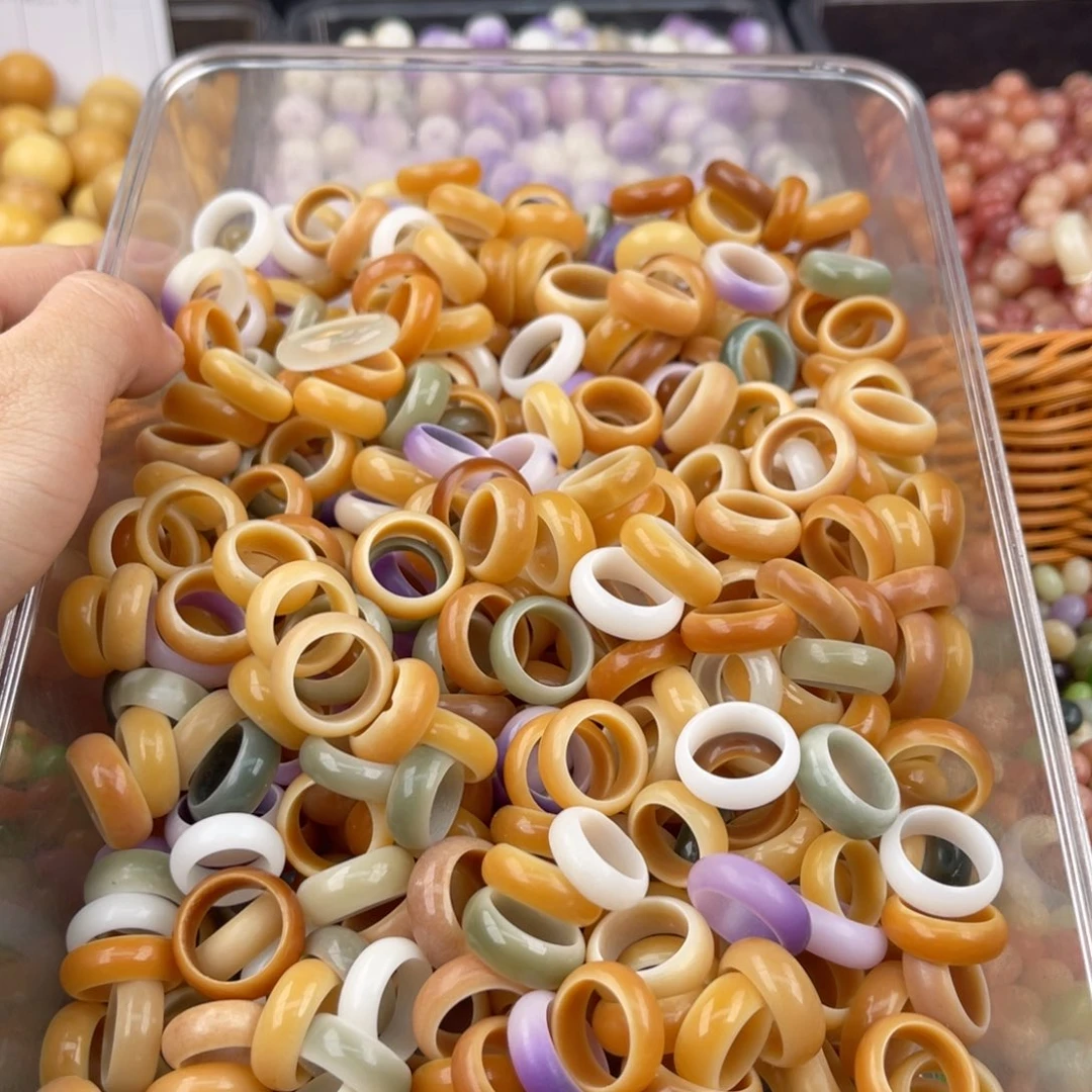 白玉菩提吊坠z 跑环/10+5 微瑕不售后