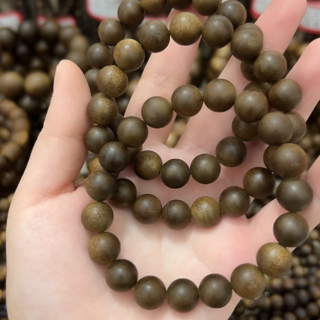 沉香碎屑沉香1.0圆珠单圈