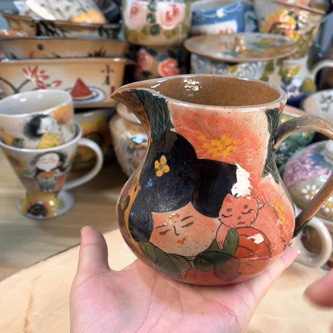 景德镇手工手绘杯