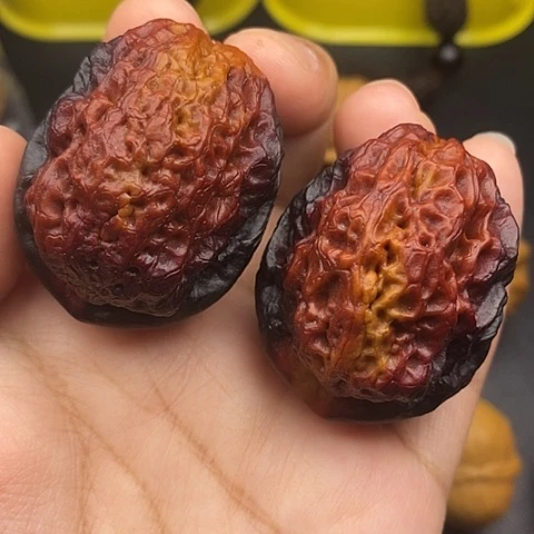 文玩核桃把件44尺巨无霸