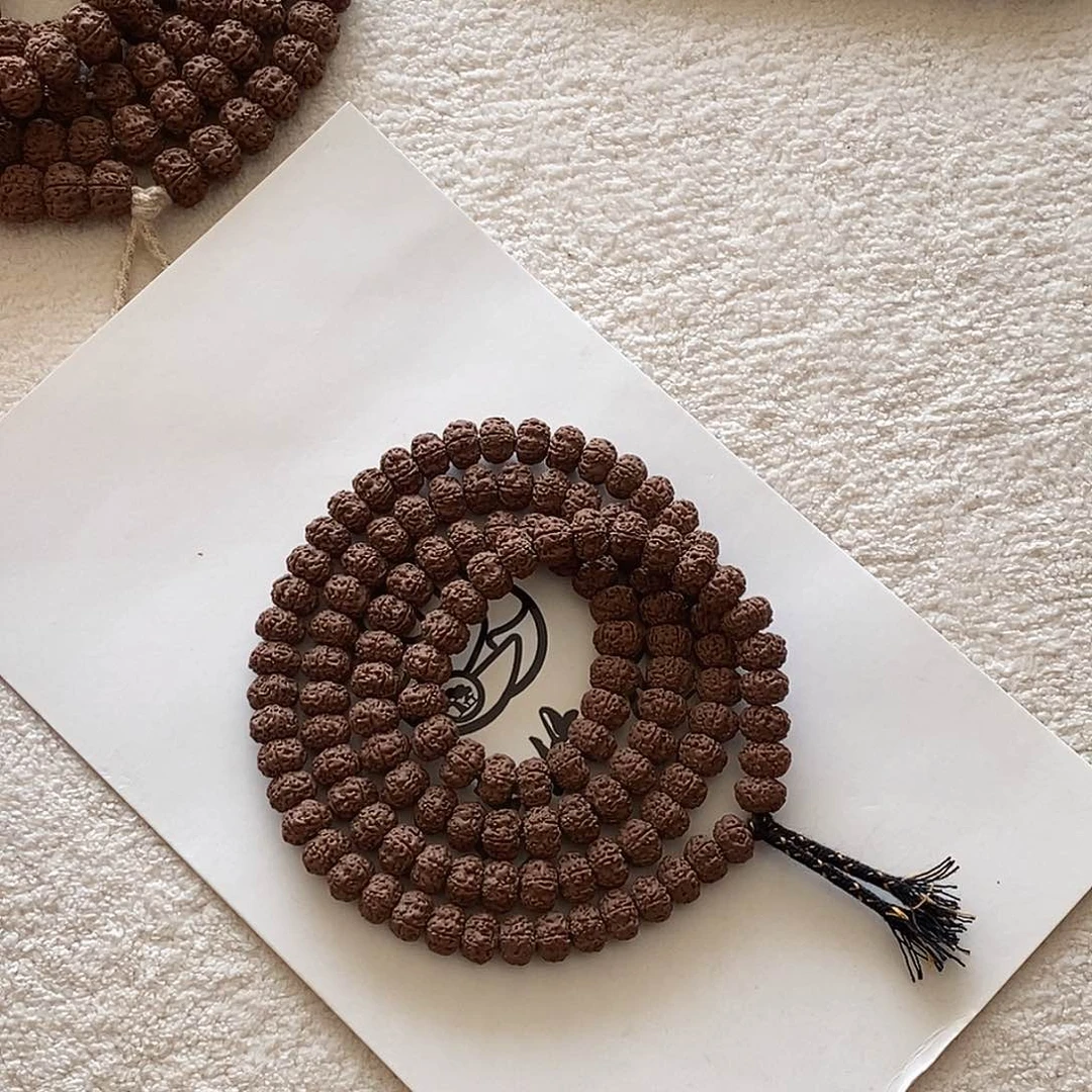 金刚菩提手串平头细纹