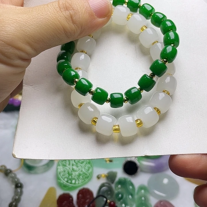 和田玉（糖玉）未镶嵌车挂