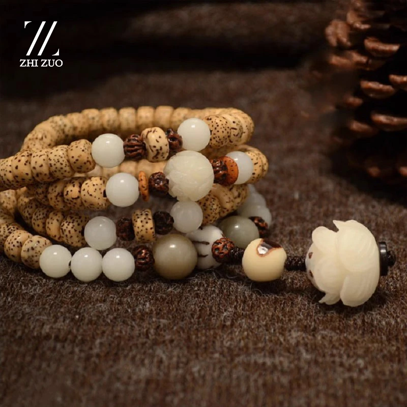 正品星月菩提手串男款108颗佛珠项链手串串珠文玩女禅意小众文玩