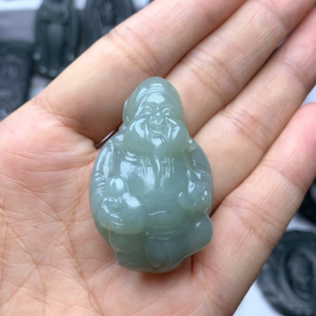 【闪购商品】颈饰未镶嵌和田玉双面雕刻
