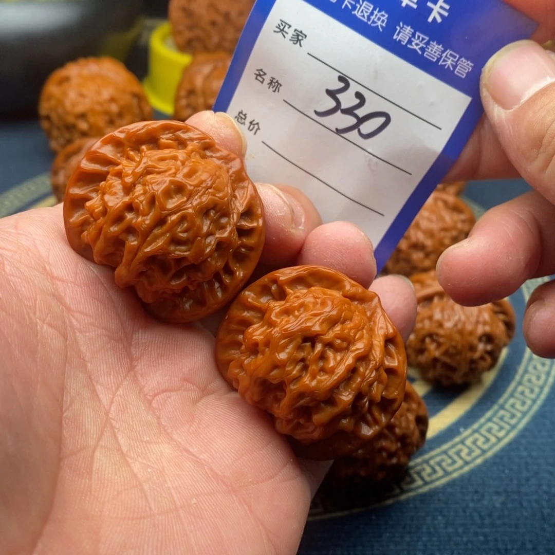文玩核桃把件公子帽39