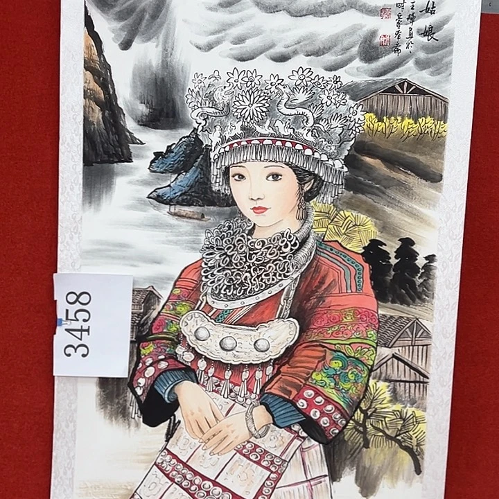 国画新年的祝福送给大家