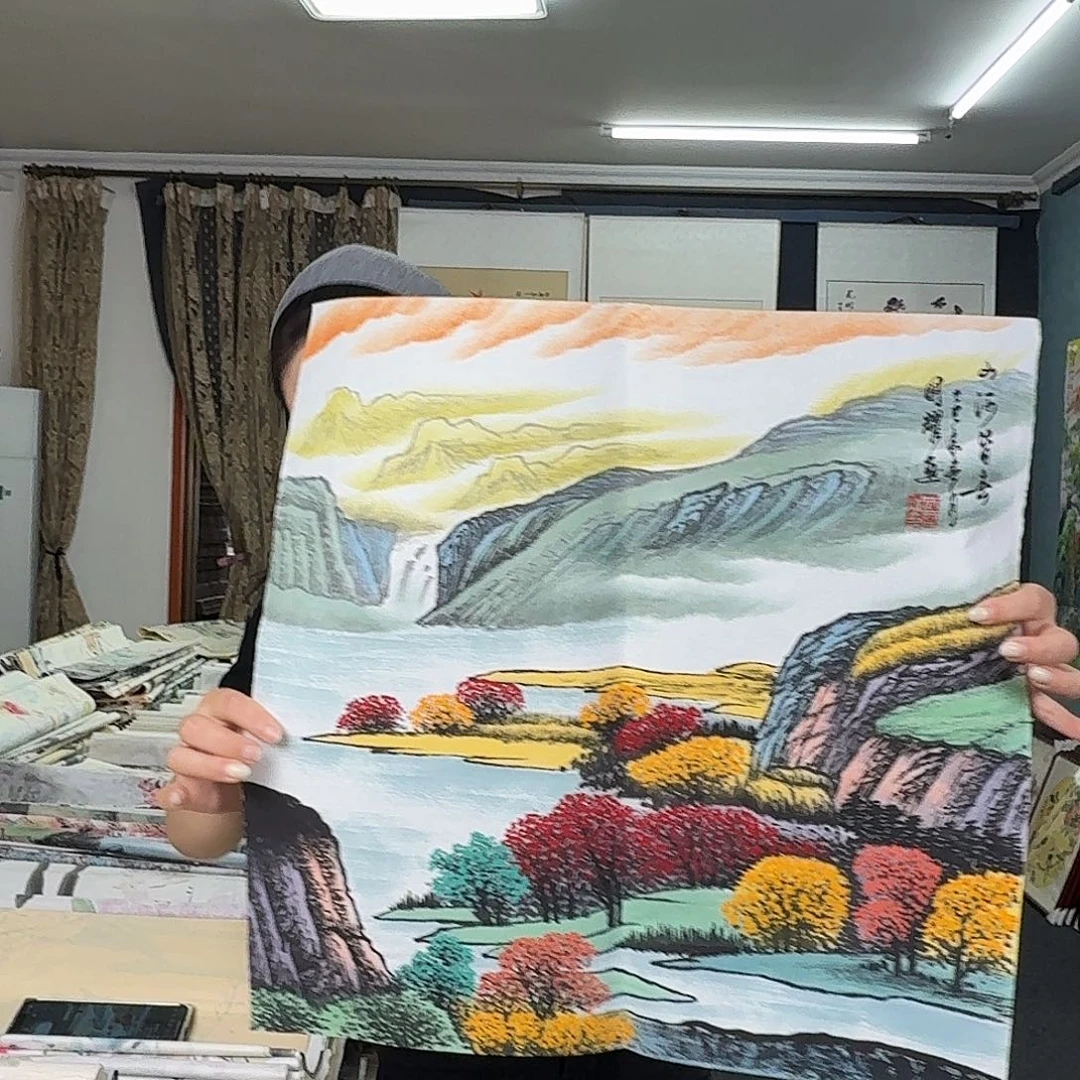 纯手绘国画好作品