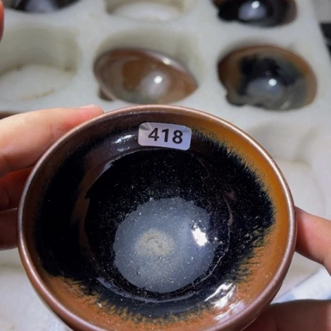 茶盏原矿原釉柴烧建盏