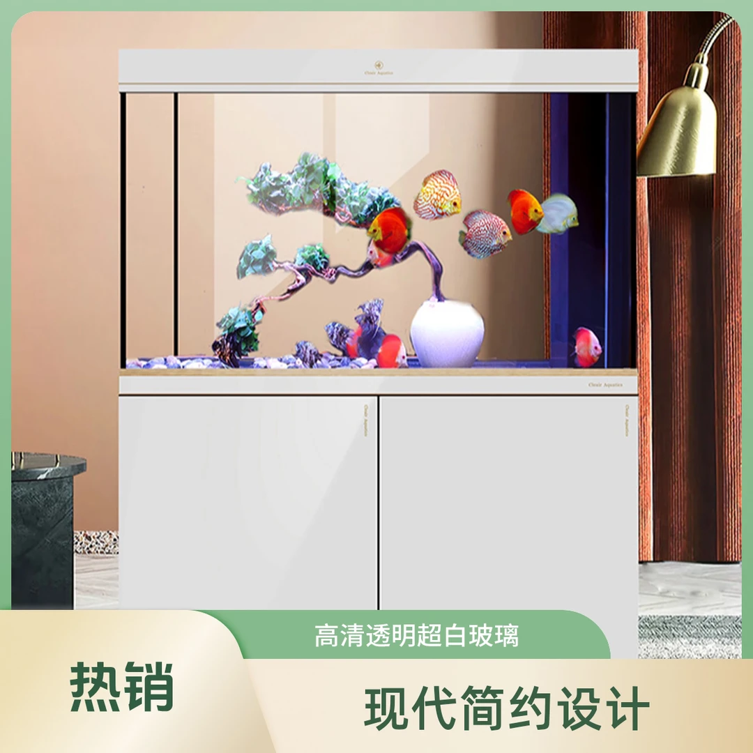 九折 DC1D G靠墙/屏风超白水族箱中大型鱼缸非直播的那个款式