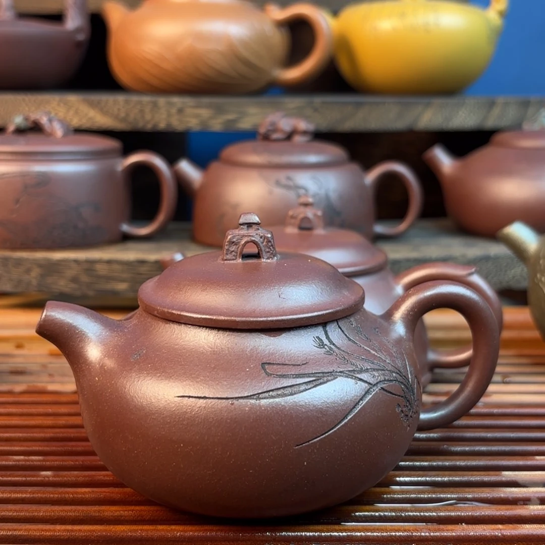 原矿老紫泥紫砂壶200cc