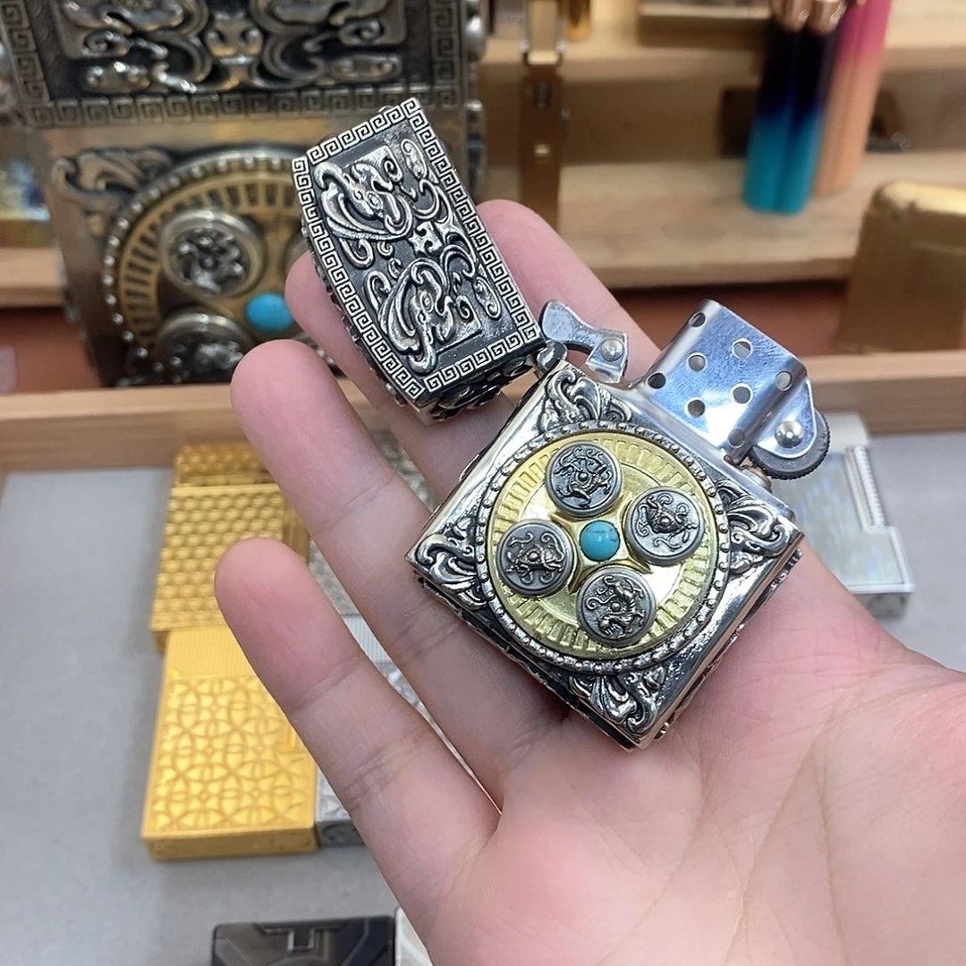 战壕时来运转煤油打火机