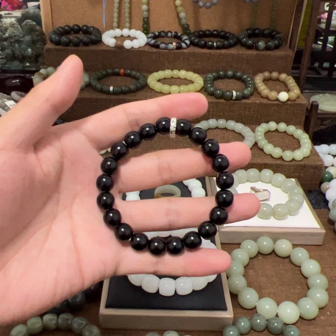 和田玉（糖玉）未镶嵌手链