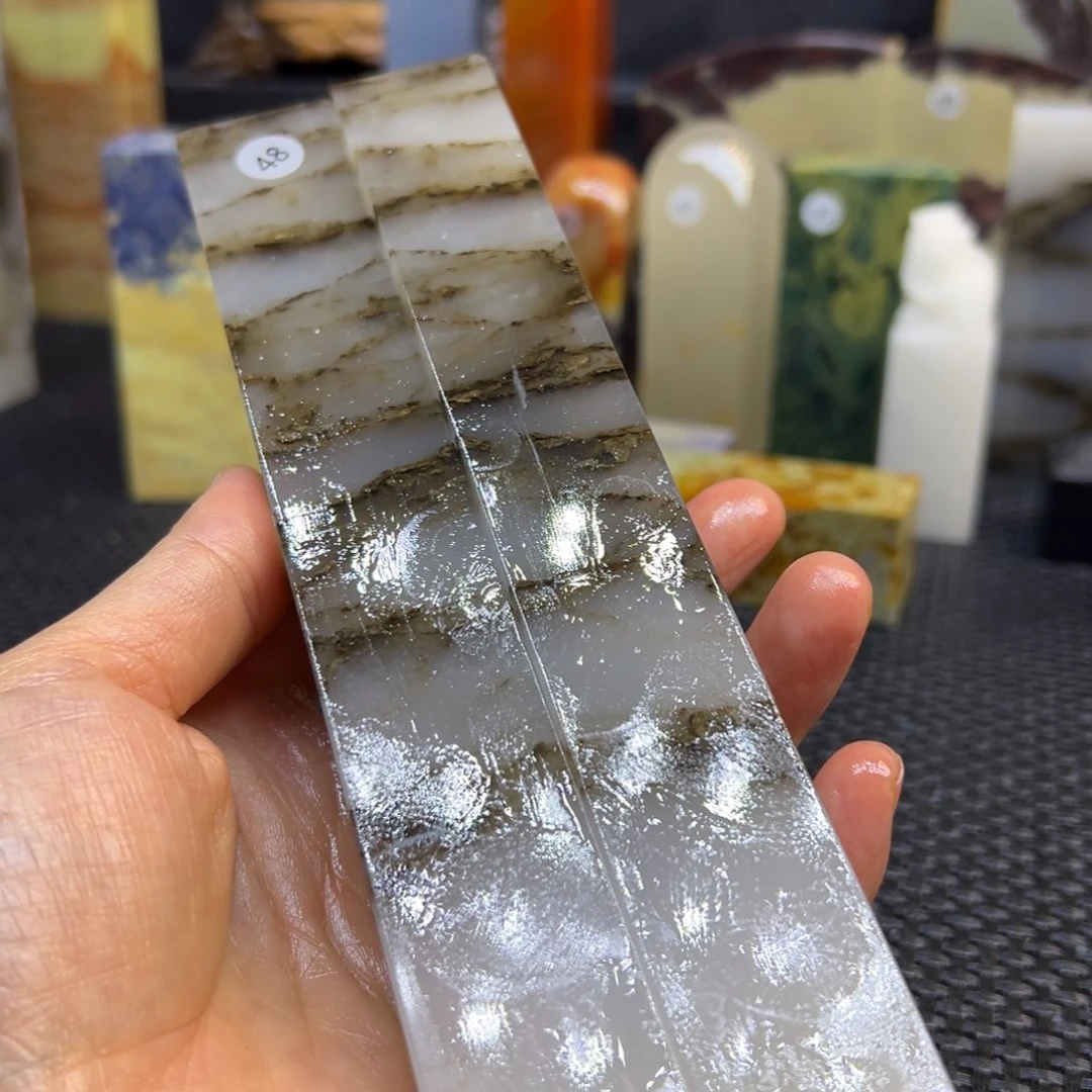 天***蓝南美石印章石印章石