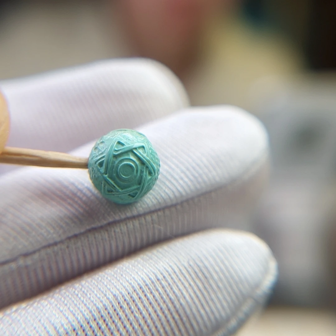 绿松石珠宝奇石未镶嵌8.7