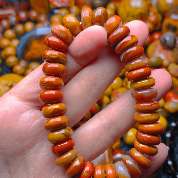 玛瑙/玉髓未镶嵌吊坠