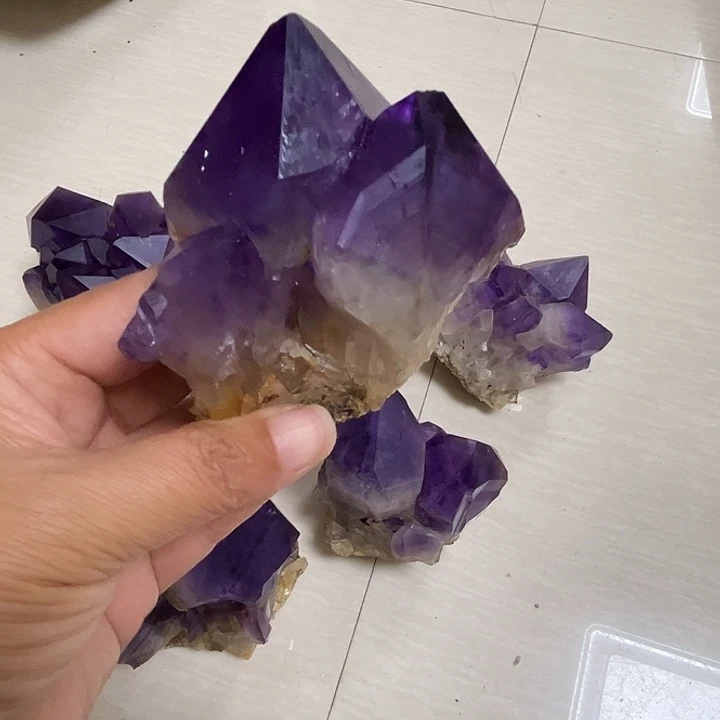 未镶嵌珠宝半成品紫晶
