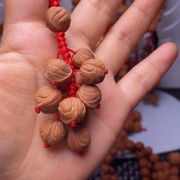 桃核吊坠龙纹桃枭