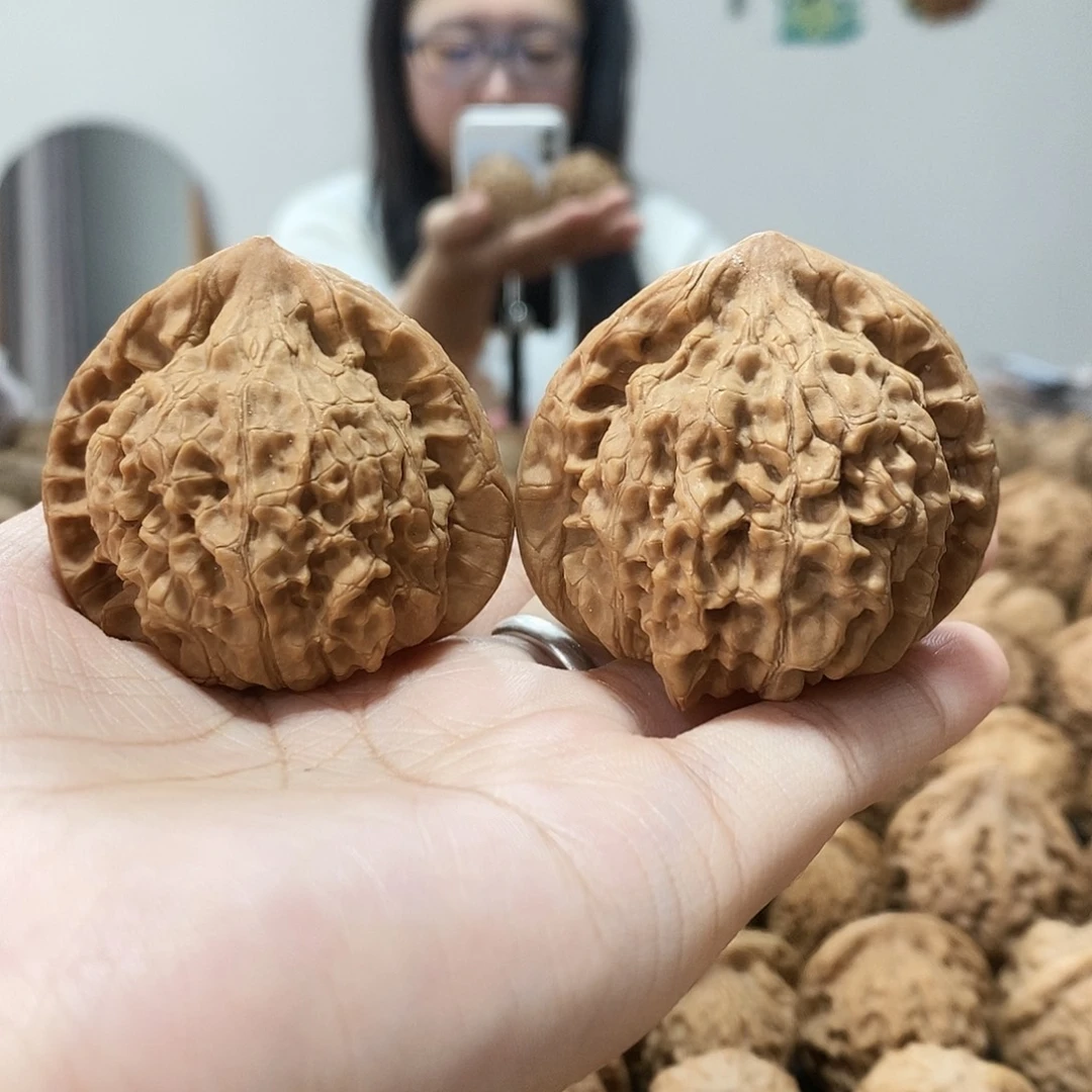 文玩核桃吊坠官帽48