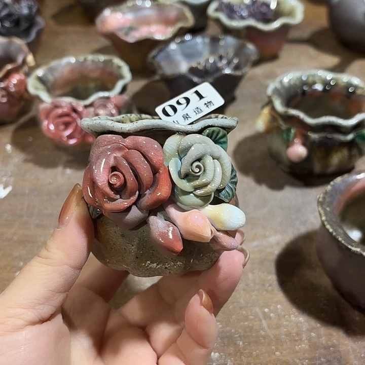 山泉造物手工制作柴烧091