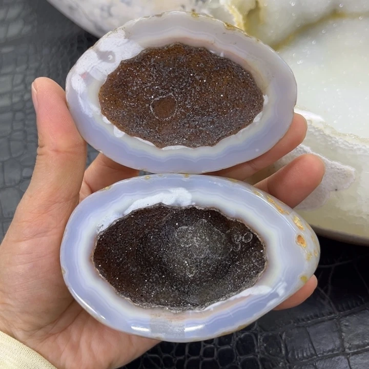 水晶未镶嵌发饰奇石彩盆