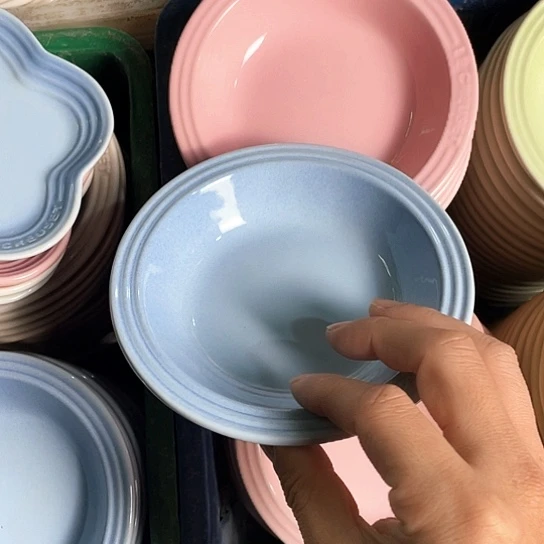 盘外贸单2个陶瓷英寸6